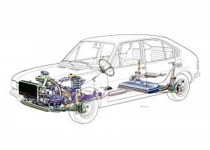 Alfa Romeo Alfasud 1972 года 